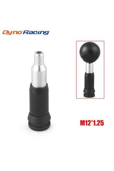 Choice Aluminum Car M12*1.25 Shift Head Converter For Automatic Transmission Car Gear shift knob adapter