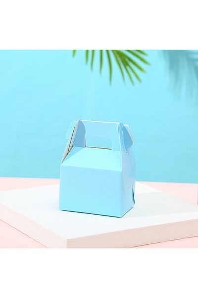 Choice 6pcs Light Blue 6 Pcs Unique Cake Boxes And Candy Boxes For Gift Packaging -gift Bags Included Packa