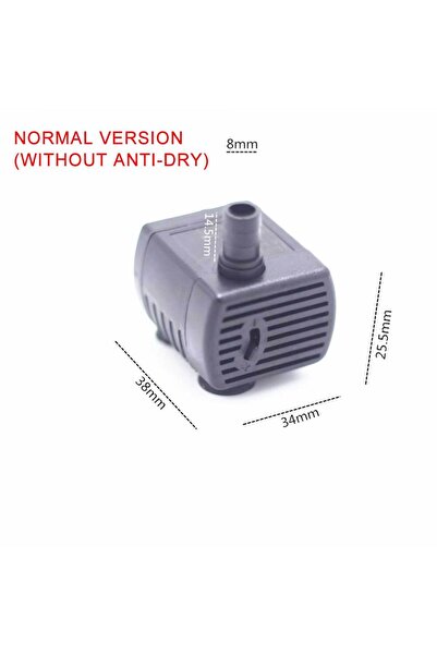 Choice قابس USB أسود - مضخة مياه عادية للقطط الأليفة نافورة مياه محرك مضاد لل...