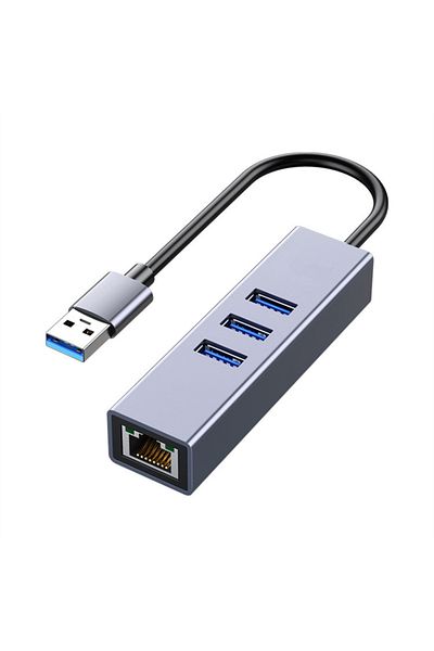Choice Usb 3.0 3 In 1 Hub Usb C Hub 1000mbps 3 Ports Usb 3.0 Type C Hub Usb To Rj45 Gigabit Ethernet Adapte