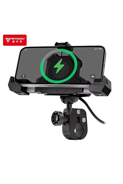 Choice حامل هاتف محمول ممتص للصدمات للدراجات النارية من MOTOWOLF، مثلثات ثابت...