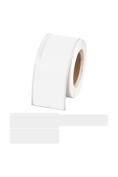 Choice White 100pcs 25*38 40mm Cable Labels Wire Marking Network Waterproof Laser Printer Sticker Organizer