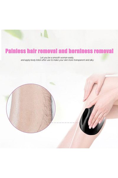 AWH Crystal Hair Eraser, Hair Removal Stone, Reusable , Painless Exfoliation Tool
