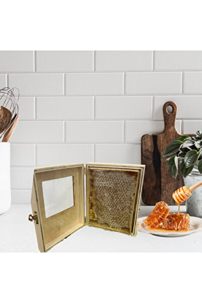 AiroBazar Doğal Petek Bal Özel Ahşap Kutulu