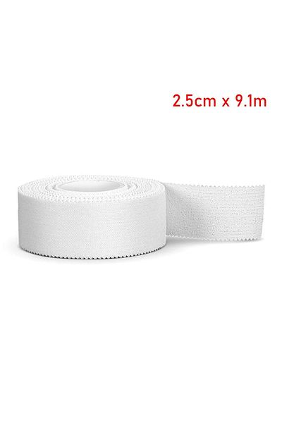 Choice 2.5cm X 9.1m 2.5/3.8/5cm 9.1meters Sport Athletic Waterproof Cotton White Boxing Adhesive Tape Strai