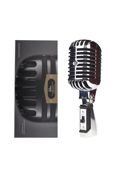 Choice 55sh 55sh Series Ii Metal Vintage Microphone Simulation Classic Dynamic Vocal Mic Wired Microphone R
