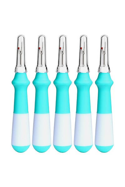 Choice Type 2 Imzay 5pcs Ergonomic Grip Seam Ripper Sewing Seam Ripper Set Thread Remover Tool For Crafting
