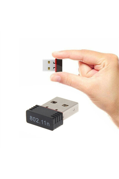 Choice محول واي فاي USB RTL8188 بسرعة 150 ميجابايت في الثانية لـ Raspberry Pi، محول بطاقة الشبكة اللاسلكية دونجل واي فاي لـ...