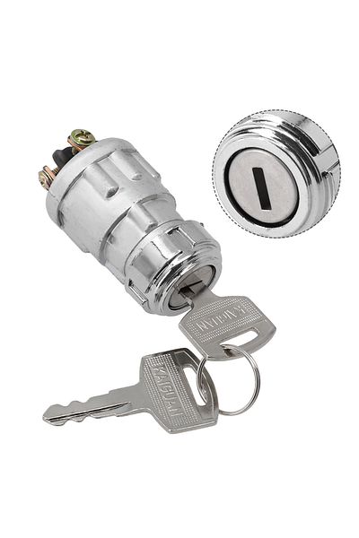 Choice Universal Car Boat 12V 3 Position Ignition ON /OFF /Start Ignition Switch Lock With 2 Keys Igniti...