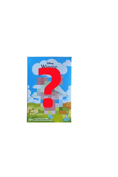 Choice Randomly One Disney Pooh Bear Rainy Season Themed Series Blind Box Toys Anime Action Figure Model Co
