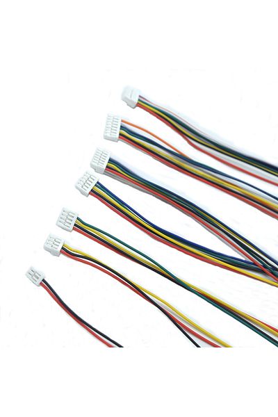 Choice 4p 10pcs Micro Jst Gh 1.25 2p 3p 4p 5p 6pin Pitch 1.25mm Male Plug Connector With Wire Cables 150mm