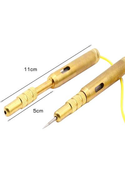 Choice Car Light Circuit Tester Lamp Voltage Auto DC 6V 12V 24V Copper Test Pen Detector Probe Light Sys...