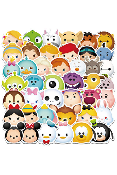 Choice 50 قطعة من ملصقات الرسوم المتحركة Q لميني ميكي ماوس، ملصقات أفلام أنمي...