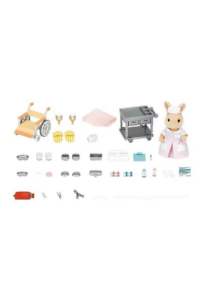 Choice Sylvanian Families original accessories clothes furniture houes  forest small clinic doll birthda...