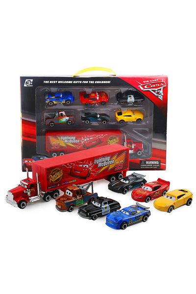 Choice 7pcs 7pcs/set Pixar Car 3 Lightning Mcqueen Mater Champion Model Car Jackson Storm Uncle Truck Diec