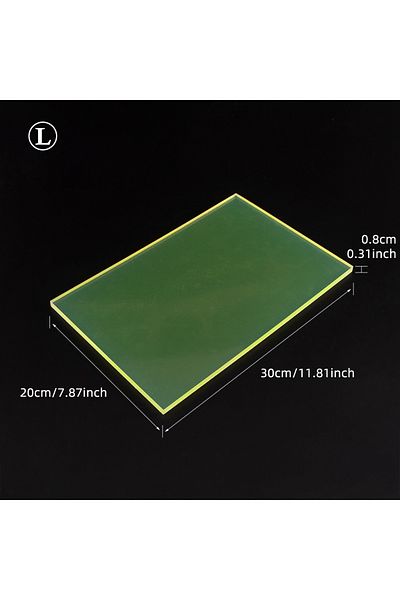 QJH L - 20 X 30cm Leather Punch Mat Cutting Board Pounding Pad Stamping Hole Bag Punch Tool Rubber M