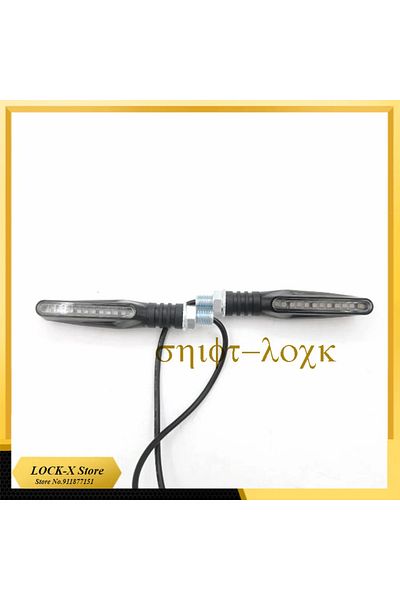 Choice Free shipping 60v One word shape turn signal for Citycoco Electric Scooter/motorcycle modified Ac...