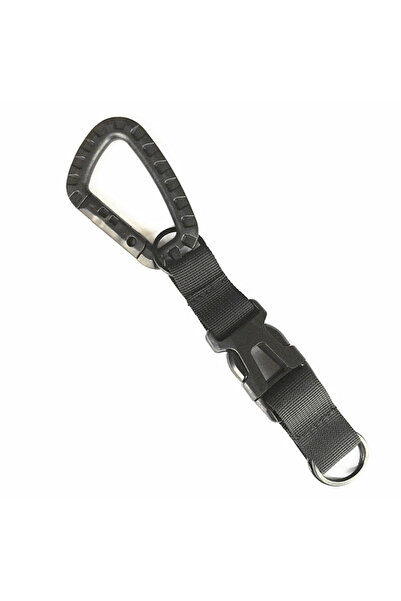 Choice حامل سلسلة مفاتيح BK Tactical مزود بحزام من النايلون ومشبك سريع الفك و...