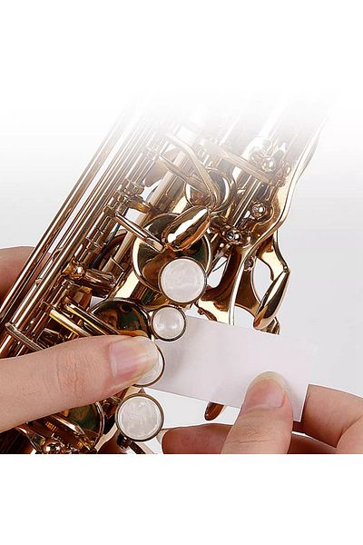 Choice 100 Sheets Saxophone Absorbent Paper Sax Flute Absorbent Paper Woodwind Pad Cleaner Papers for Sa...