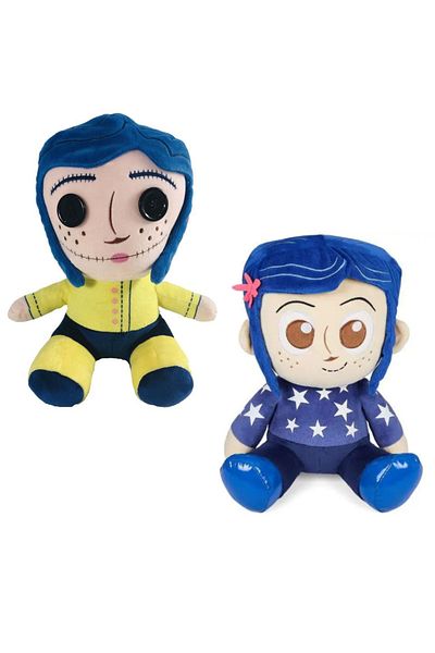 Choice 25cm Coraline Plush Doll Stuff Cartoon Figure Soft Pillow Ugly Cute Collection Dolls Room Kawaii ...
