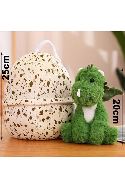 Choice 25cm Dinosaur Egg Creative Dinosaur Egg Turn Into Dino Plush Toys Creative Stuffed Cartoon Dragon Do