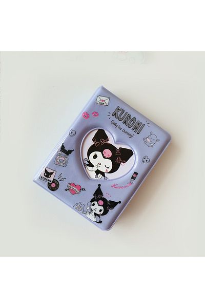 Choice 1 Sanrio Hello Kitty Kawaii Photo Album Anime Kuromi Card Book Mini Truck Card Binder Anime Ornamen.