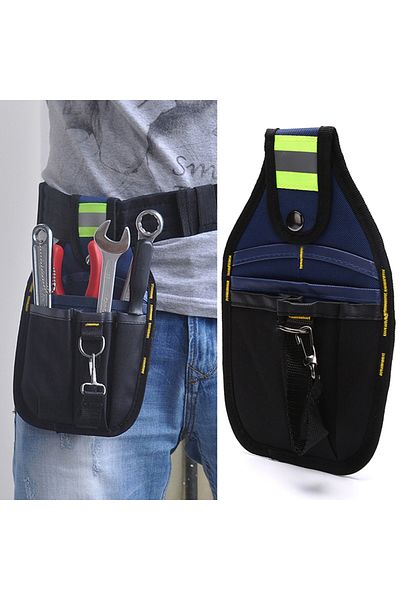 Choice Tool Holder Pouch Bag Work Belt Attachment for DIY Electricians Tool Carpenters