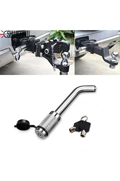 Choice1 قفل دبوس وصلة لسان قضيب السحب أقفال قابلة للإزالة حامل كروي للمقطورة 5/8 بوصة قفل دبوس وصلة مستقيمة 16 ...