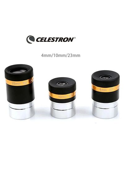 Choice 4mm Celestron 62 Degree Aspherical High-definition Eyepiece 4/10/23mm Fully Coated For 1.25" Astrono