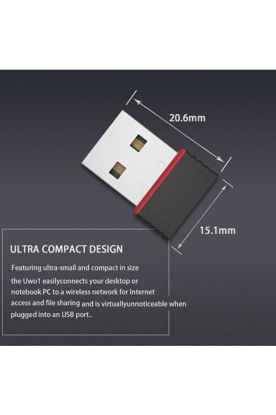 Choice RTL8188 150Mbps USB WiFi Adapter for Raspberry Pi,Wireless Network Card Adapter WiFi Dongle for D...