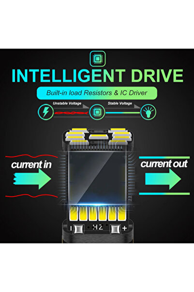 Choice مصباح إشارة الانعطاف T15 Amber 2 قطعة T15 W16W 921 912 T16 T10 902 لمبات LED عالية الطاقة 45 SMD 4014 بديل