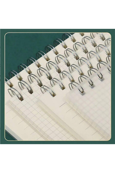 Choice دفتر ملاحظات سميك ملفوف بحجم A4 وB5 وA5، 120 ورقة/240 صفحة، دفتر ملاحظات مدرسي