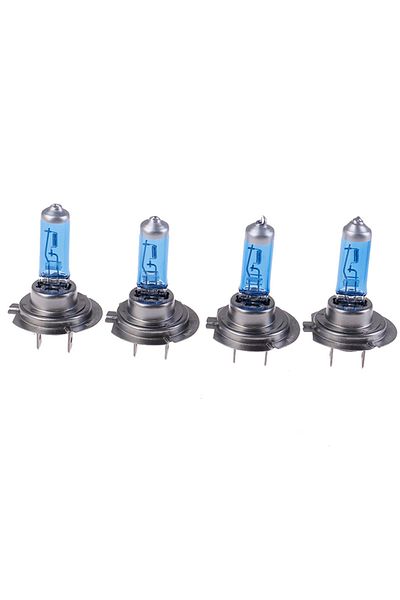 Choice 4PCS H7 Bulb Xenon Optical Halogen 8500K Ultra White 12V 100W SuperStar