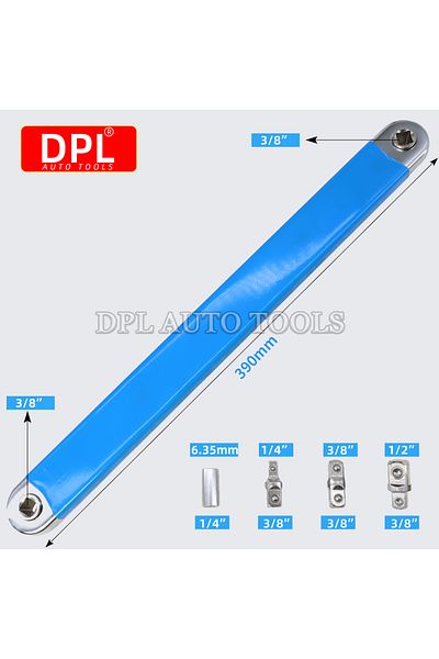 Choice Extension Wrench Set Offset Extension Wrench Tight Spaces Extension Tool With 1/2", 1/4" And 3/8" Dr