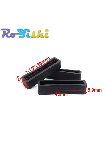 Choice Webbing Size 38mm 10 Pcs/pack Plastic Belt Loop Keeper Square Loop Buckles Belt Harness Backpack Str