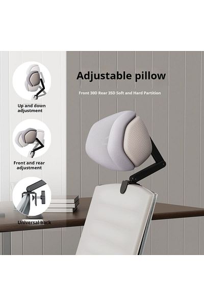 Choice Upgrade Style Chair Headrest Universal Ergonomic Office Chair Head Pillow Adjustable Support Cushion