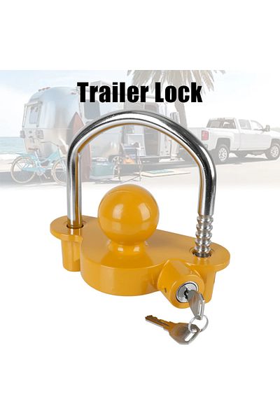 Choice Universal Trailer Coupler Hitch Lock Tow Ball Security Anti-Theft Adjustable Heavy Duty Vehicle T...