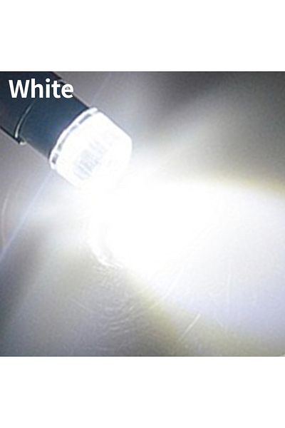 AMSYD 10pcs Ba9s White 10pcs Ba9s Signal Lamp Led T4w 3030 Chip For Car Roof Lights Mirror Lights License