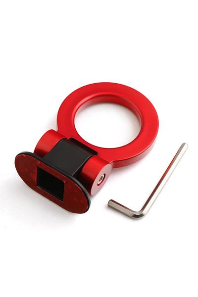 Choice Red A Abs Car Styling Trailer Hooks Sticker Decoration Car Auto Rear Front Trailer Simulation Racing