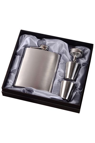 Choice 1c 8oz Stainless Steel Hip Flask High Quality Wine Whisky Pot Bottle Hip Flasks Drinker Alcohol Bott