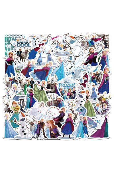 Choice Frozen 50pcs Disney Marvel Mickey Frozen Scrapbook Stickers Diy Diary Laptop Luggage Skateboard Graf