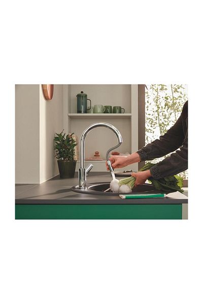 Grohe Bauedge Single Control Spiral Sink Faucet - 30536000