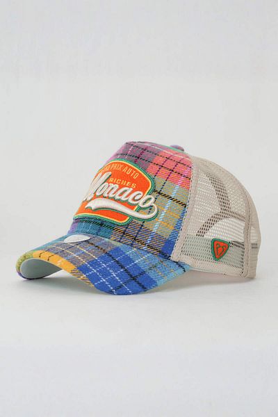 Rust&Rich Women Men Green Hat City's Collection - Monaco - Trucker Hat