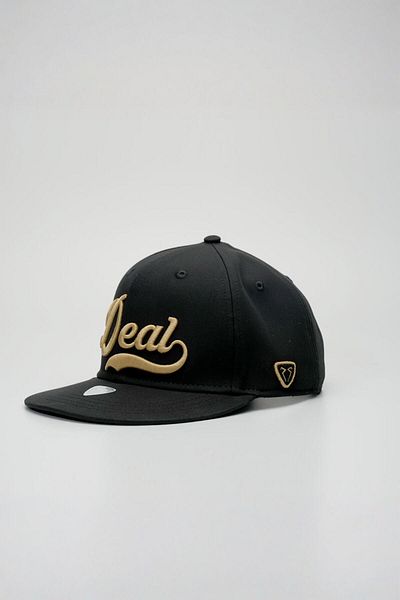 Rust&Rich Women Men Black Hiphop Cap-Motto Collection-Deal