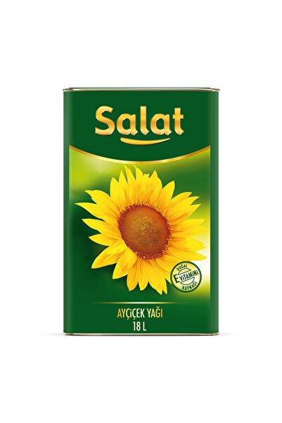 Komili Salat Ayçiçek Yağı 18 Lt Teneke