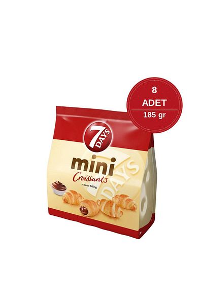 7DAYS 7 Days Croissant with Cocoa Cream 185 g - 8 Pieces