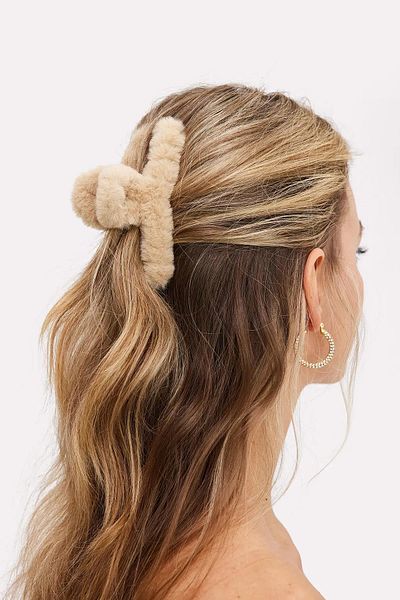 New Obsessions Furry Soft Plush Large Latch Buckle