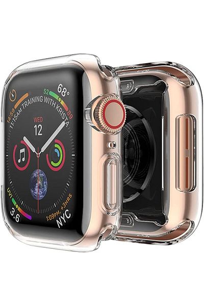 AWH TPU Screen Protector for Apple Watch 40mm, Ultra-Thin Scratch-Resistant Bumper for SE/6/5/4