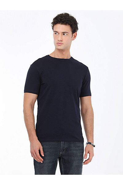 Kip T-Shirt aus Baumwollmischung mit Rundhalsausschnitt