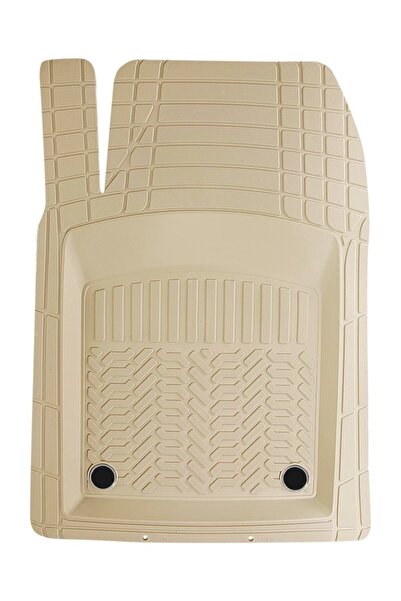 Gold Oto Aksesuar Promats Honda Civic Fd6 2007-2012 Profesyonel Bej Havuzlu 5 Parça Kauçuk Paspas